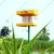 King Catcher Big Solar Insect Light Trap With Telescopic Stand Assembled